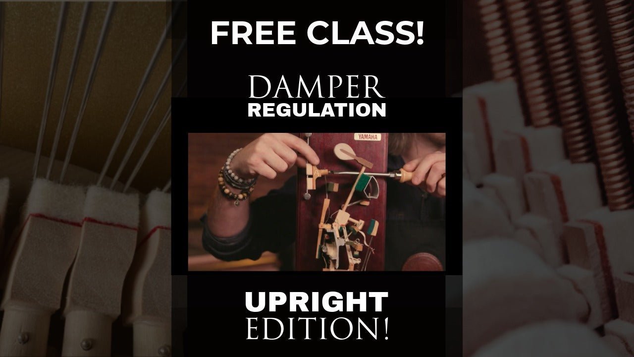 Upright Piano Damper Regulation: Tools, Timing & Spoon Bending - The Artisan School