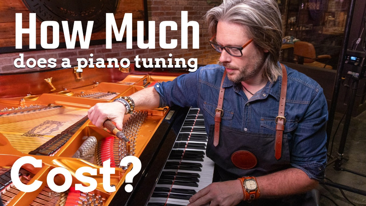 Daivd Hayes Tuning a Grand Piano
