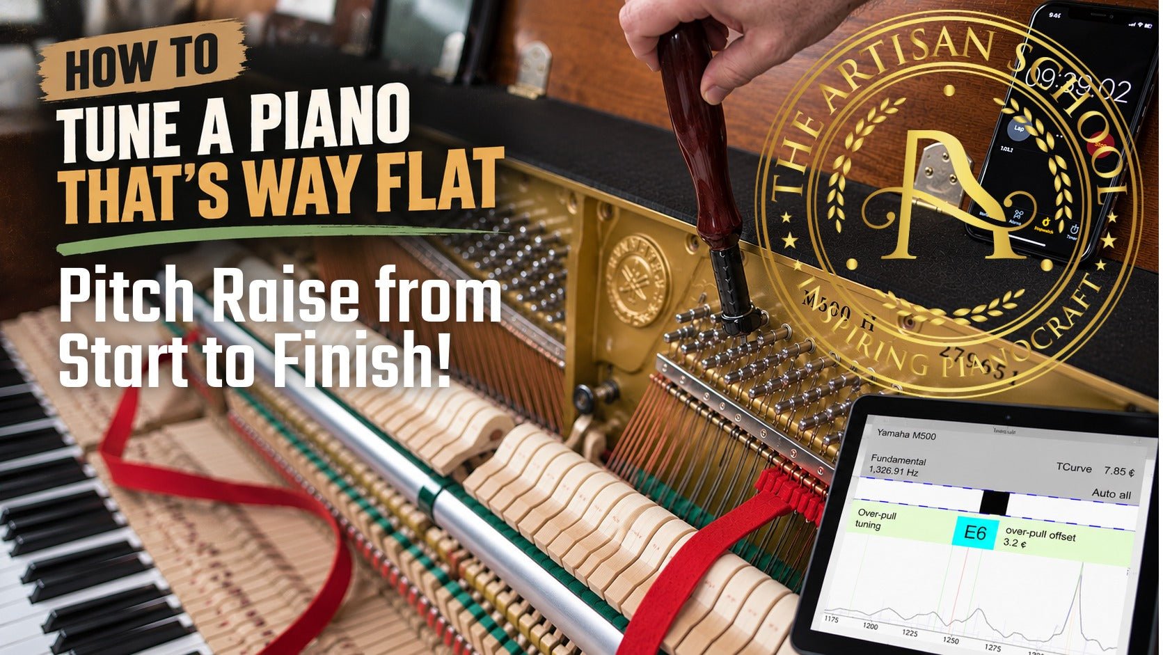 Piano Pitch Raise: Why Flat Pianos Need Extra Tuning - The Artisan School
