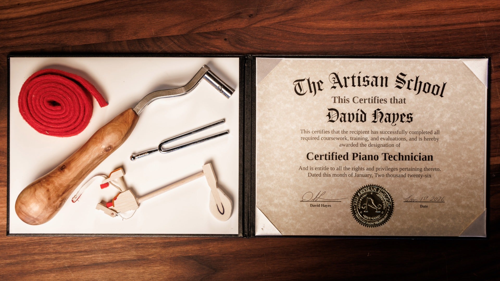 Certification The Artisan School